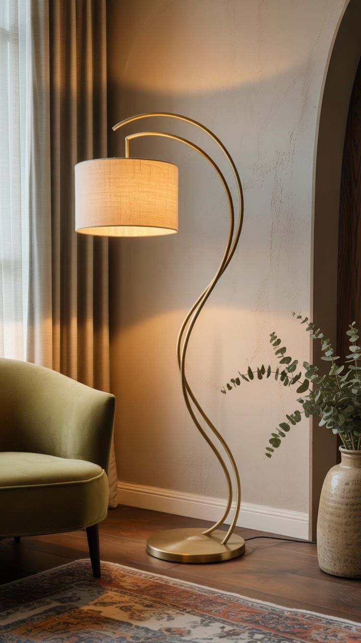 โคมไฟตั้งพื้นตกแต่ง
